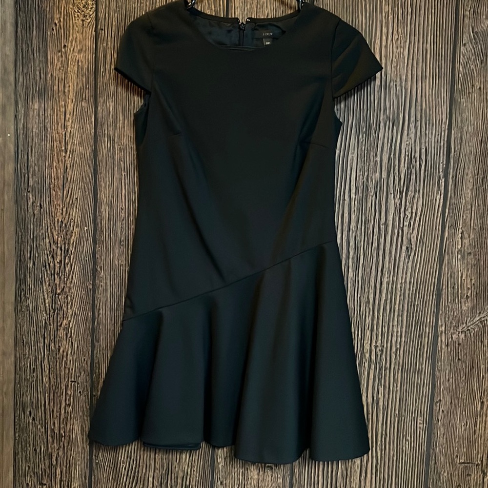 J Crew Flowy Little Black Dress size 00P